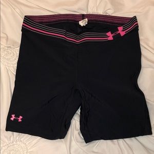 Black compression shorts